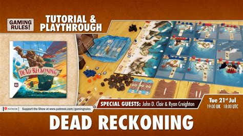 Dead Reckoning - Tutorial & Playthrough - Boardgame Stories