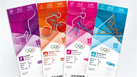 London 2012 unveils ticket designs - Olympic News