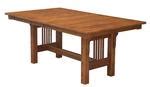 Waitsfield Mission Trestle Dining Table from DutchCrafters Amish