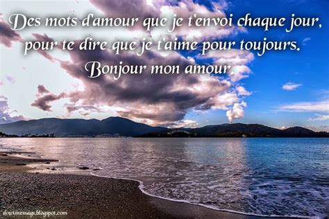 IMAGE BONJOUR D'AMOUR - MESSAGES DOUX