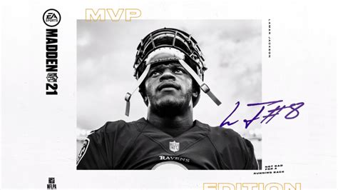 'Madden 21' cover athlete Baltimore Ravens quarterback Lamar Jackson