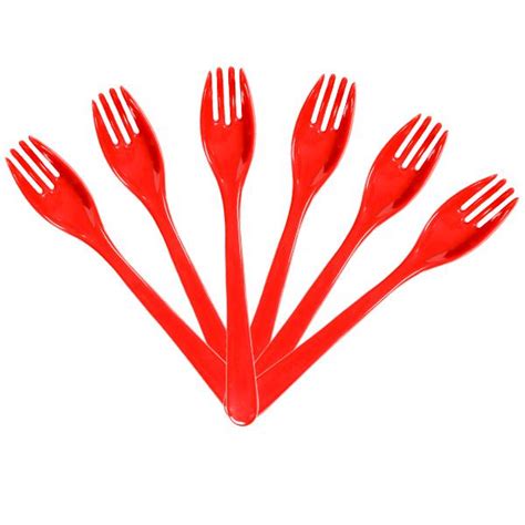 Buy Milton Kids Fork Set Red Pack Of 6 Online at Best price in India ...