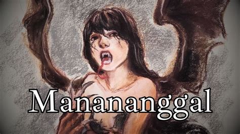 Manananggal | Mythical Creature of the Philippines | Filipino artist live drawing soft pastel ...