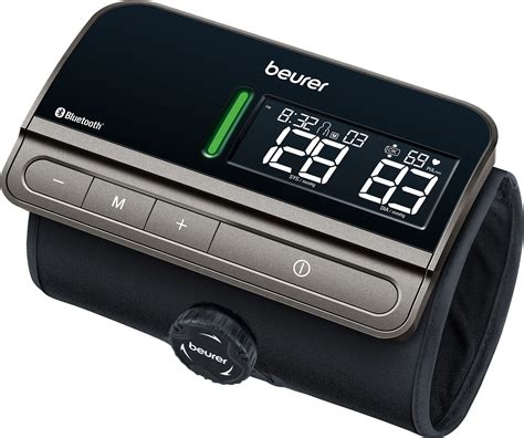 Beurer Bluetooth One-Piece Blood Pressure Monitor Black BM81 - Best Buy