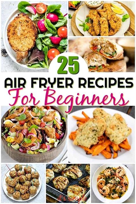 25 EASY Air Fryer Recipes for Beginners (EXPERTS too!)