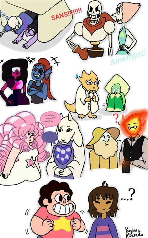 Steven Universe and Undertale crossover by KayleeA on DeviantArt