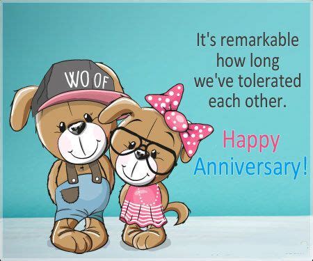 Happy Anniversary Funny Wishes - To Make Them Laugh Madly in 2020 | Anniversary quotes funny ...