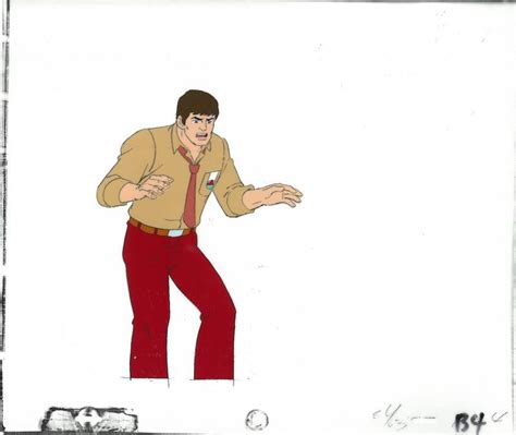 1980's Incredible Hulk Cel - Dr. Bruce Banner - Boy Who Saw Tomorrow ...