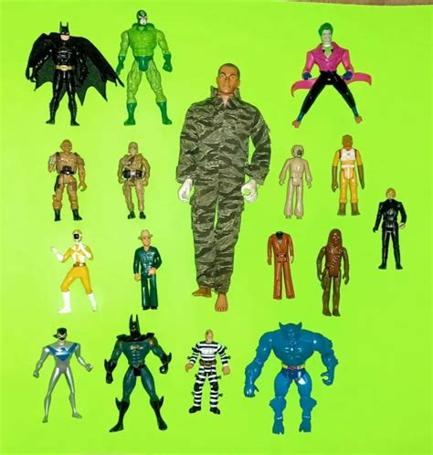 70S 80S 90S MIXED LOOSE ASSORTED ACTION FIGURE TOY FODDER LOT BATMAN STAR WARS b $20.00 - PicClick
