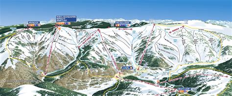 Vail Piste And Ski Trail Maps