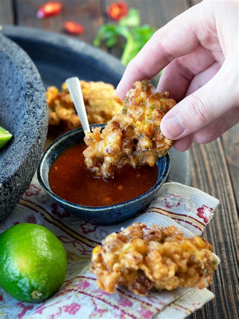 Perkedel Jagung Balinese Corn Fritters | Belly Rumbles