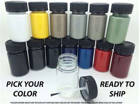 Pick Your Color - 1 Oz Touch Up Paint Kit W/brush For Ford Car Truck ...