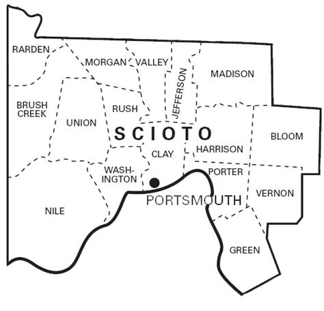 Scioto County Engineers Map - Cherie Benedikta