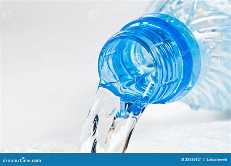 Plastic bottle neck stock image. Image of flowing, mineral - 25535821