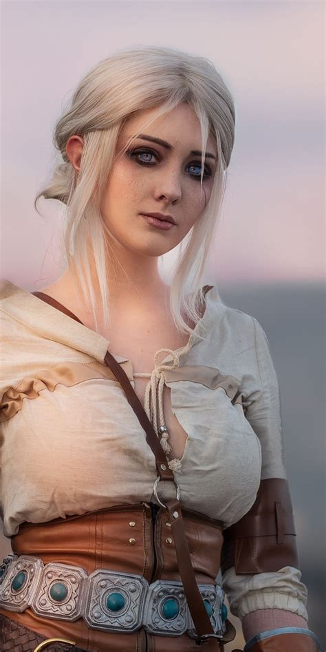 Ciri, The Witcher, video game, girl model, cosplay, 1080x2160 wallpaper | The witcher, Cosplay ...