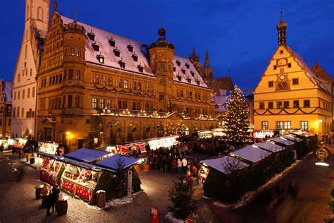 Rothenburg ob der Tauber, Germany | Bavière, Mairie, Noel