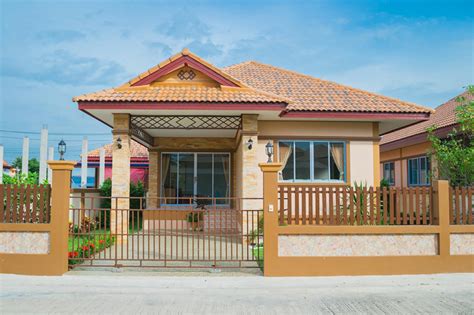 Colorful 3 Bedroom Thai House with Interior Photos - Pinoy House Plans