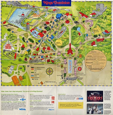 Theme Park Brochures Kings Dominion - Theme Park Brochures