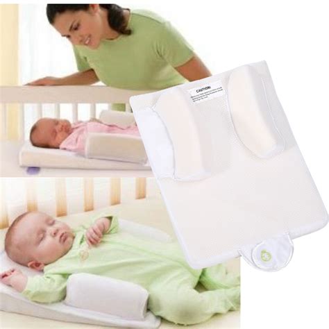 Adjustable Baby Sleep Pillow Wedge Newborn Infant AntiRoll Safety ...