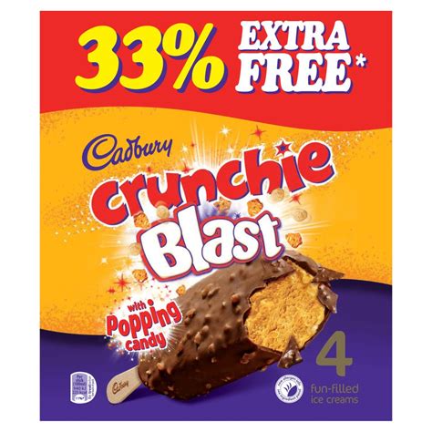 Cadbury Crunchie Blast 4 x 100ml