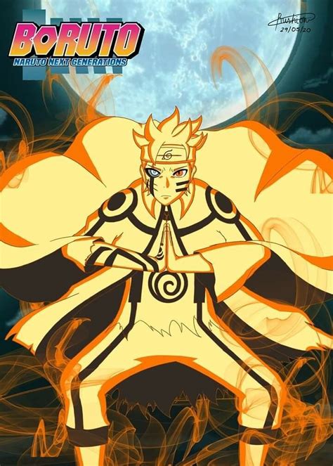 Boruto Karma + Modo Kurama/Kurama Mode in 2021 | Uzumaki boruto, Boruto ...