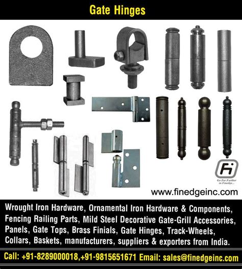 Decorative wrought iron and ornamental iron components, fencing ...