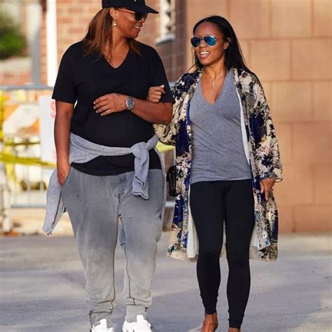 Queen Latifah's girlfriend Eboni Nichols spotted with a baby bump, confirms they are expecting ...