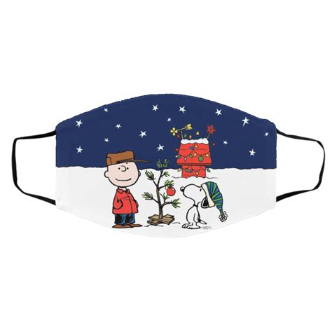 Snoopy Christmas Face Mask Breathable Anti Dust Reusable Mouth Cover