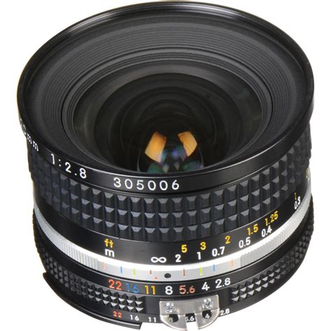 Used Nikon NIKKOR 20mm f/2.8 Lens 1415 B&H Photo Video