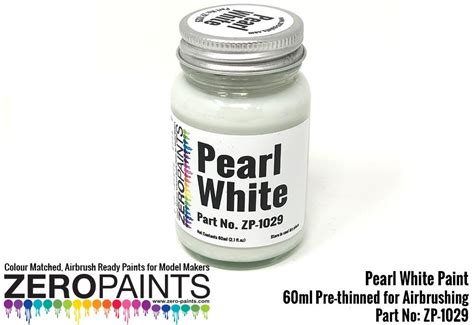 Pearl White Paint - 60ml | ZP-1029 | Zero Paints