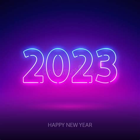 Happy New Year 2023 Neon Stock Illustrations – 2,752 Happy New Year ...