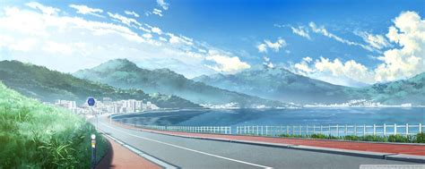 48+ High Resolution Anime Landscape Wallpaper 4K Images