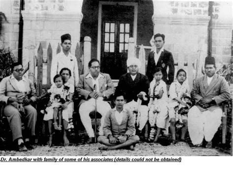 Dr. Ambedkar With Family Of Some Of His Associates | Rare photos, Rare pictures, Rare historical ...