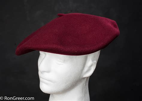 12.5 inch (31.75cm) Basque Beret, in Black, Red, Dark Blue, and custom ...