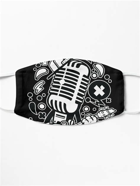 "Singing Mic " Mask by Nickelparis | Redbubble