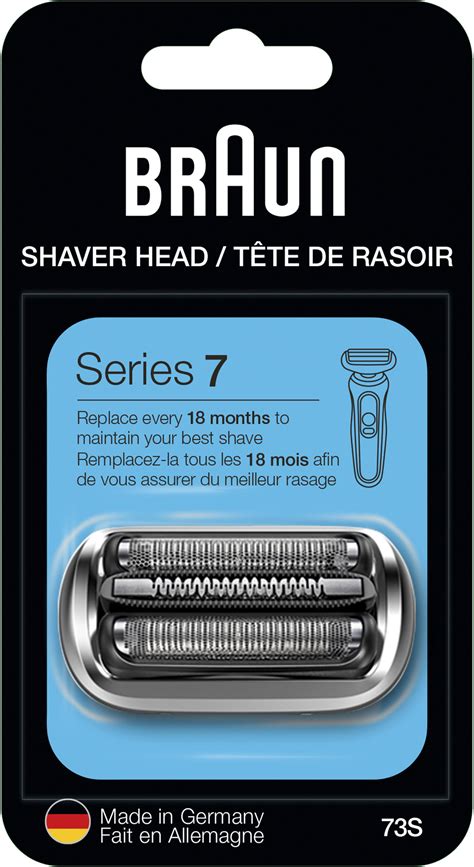 Best Buy: Braun Series 7 73s Electric Shaver Head for Series 7 shavers Silver 73s Refill Head