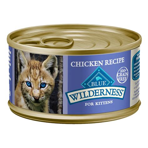 Blue Buffalo Blue Wilderness Kitten Chicken Recipe Wet Cat Food | Petco