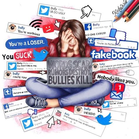 Cyberbullying - Bullying behind the screen. - It's not a child's play!