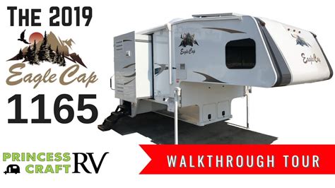 2019 Eagle Cap 1165 Truck Camper Walkthrough with Princess Craft RV - YouTube