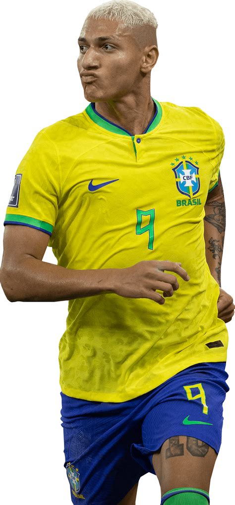 Richarlison Brazil football render - FootyRenders