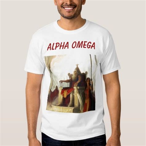 ALPHA OMEGA TEE SHIRT | Zazzle