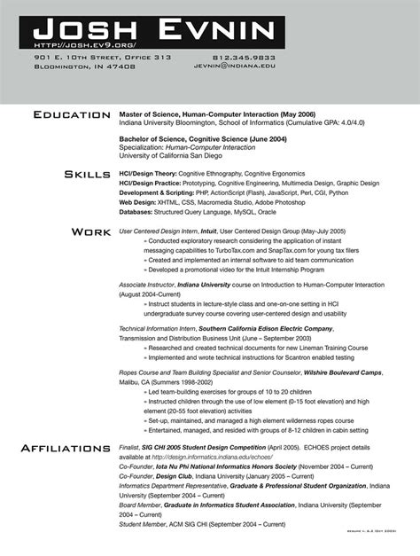 resume | This is what my resume looks like...don't copy it! … | Flickr