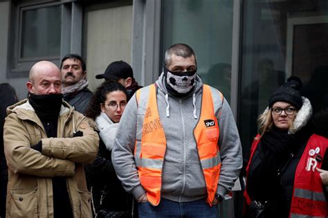 Mass strikes across France against pension reforms have brought the country to a near standstill ...