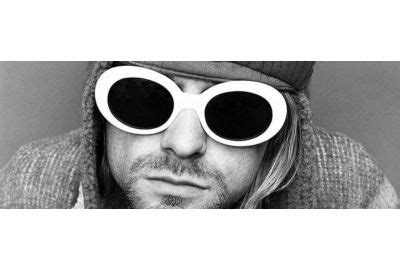 Kurt Cobain's iconic glasses designed by Christian Roth