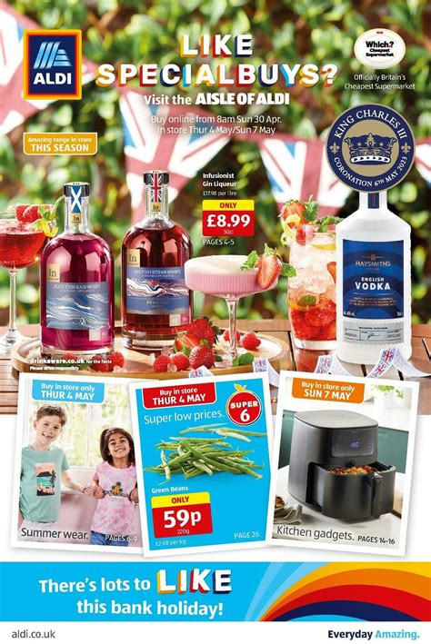 ALDI UK - Offers & Special Buys from 30 April