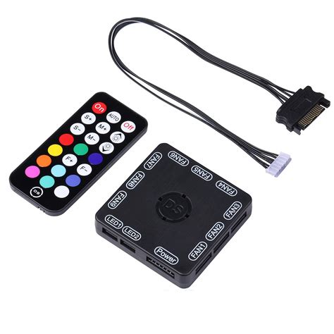 Buy DS Rainbow RGB Fan LED Sync Controller with Magnet Back Design kit ...