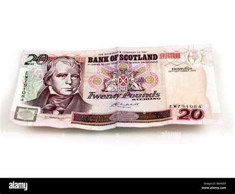 Scottish twenty pound notes hi-res stock photography and images - Alamy