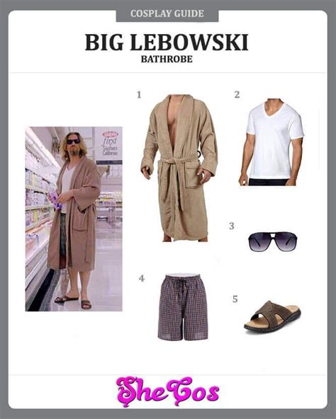 The Ultimate Big Lebowski "The Dude" Costume Ideas | SheCos Blog | The ...