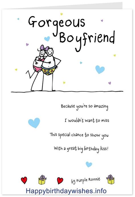 Small Birthday Quotes For Boyfriend - ShortQuotes.cc