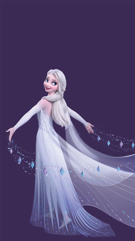 15 new Frozen 2 HD wallpapers with Elsa in white dress and her hair ...